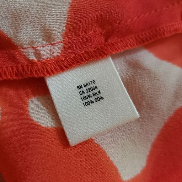 Maeve Silk Sleeveless Top Sz 4 - Picture 8 of 9